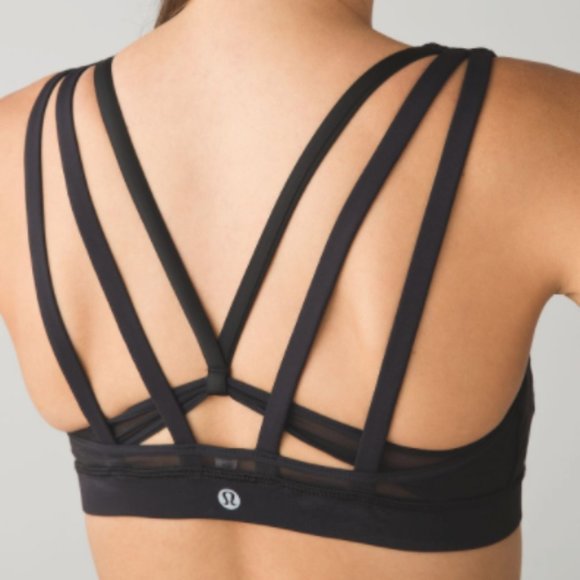 lululemon Energy Bra Exhale - Black - Picture 1 of 6